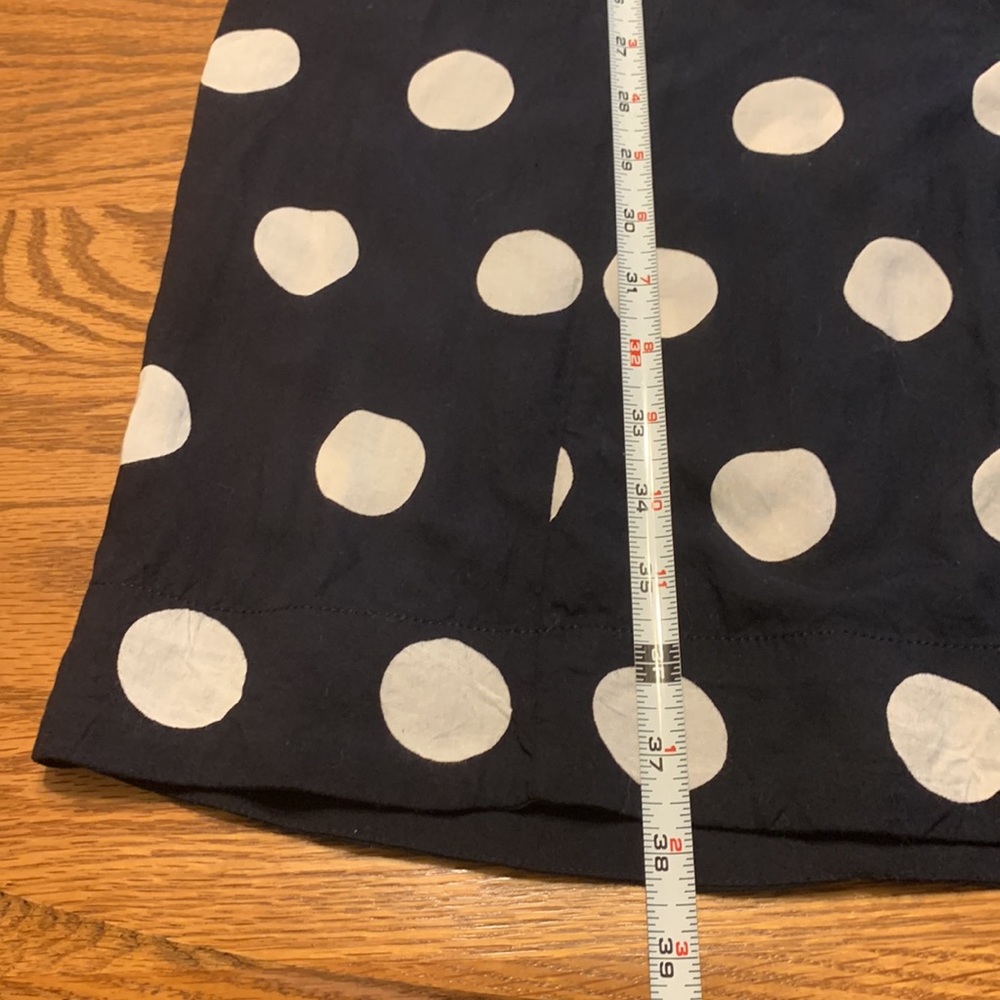 Anthropologie Black and White Polka Dot Maxi Skirt - Picture 6 of 8